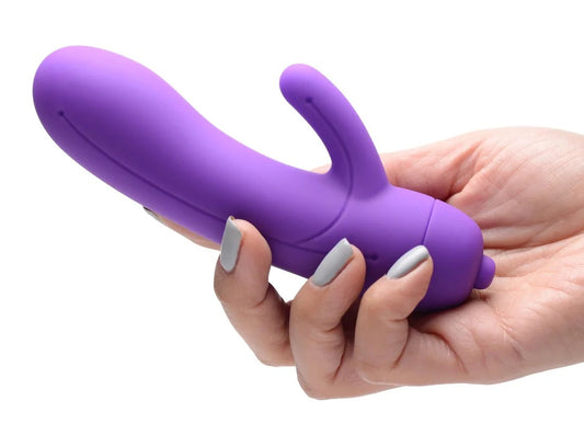 7XLilSmoothieMiniSiliconeRabbitVibe–Violet