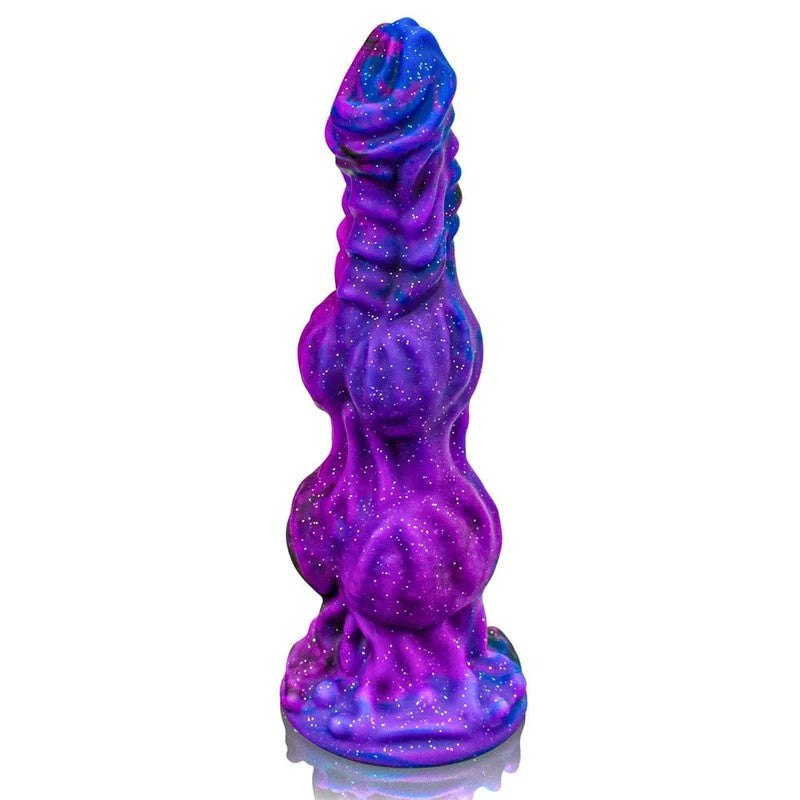 8.86‘’MonsterDildoFantasyHorseDildoWith2BigKnotsAndStrongSuctionCup