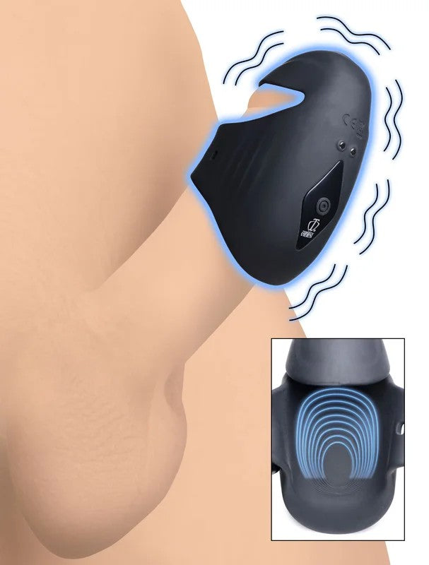 8XVibratingSiliconePenisHeadStimulator