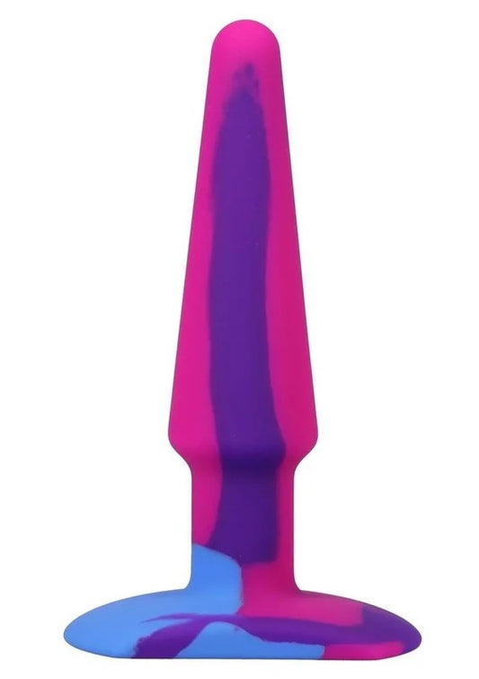 A-PlayGroovySiliconeAnalPlug5in–Fuschia