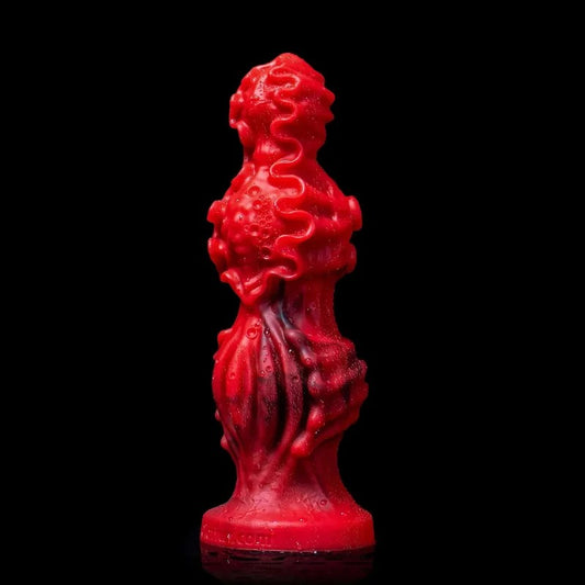 AbyssalDepthsBeadedDildo–MedicalGradeSilicone