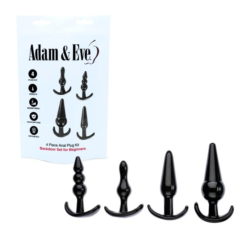 Adam&Eve–4PieceAnalKit(Black)