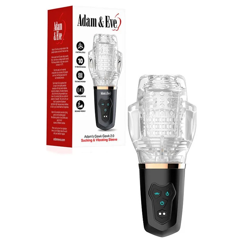 Adam&Eve–Adam’sGawkGawk2.0Sucking&VibratingSleeveStroker
