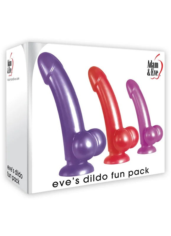Adam&Eve–Eve’sDildoFunPack3pc