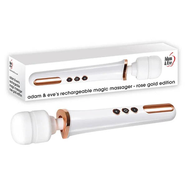 Adam&Eve–RechargeableMagicMassager(RoseGoldEdition)