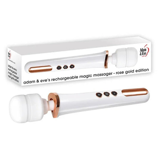Adam&Eve–RechargeableMagicMassager(RoseGoldEdition)