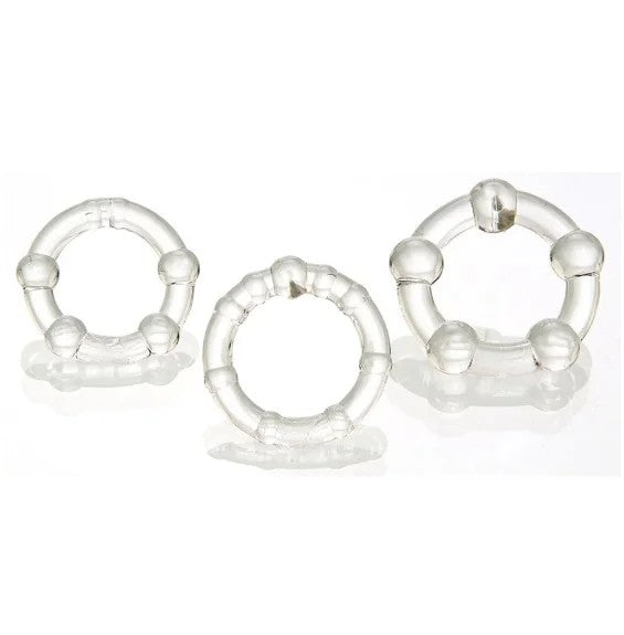 Adam&Eve–TripleErectionSystemRingPack(Clear)