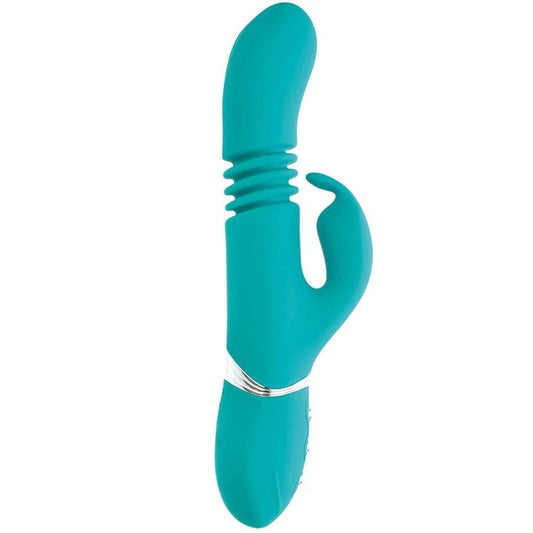 Adam&EveEve’sRechargeableThrustingRabbit–Teal