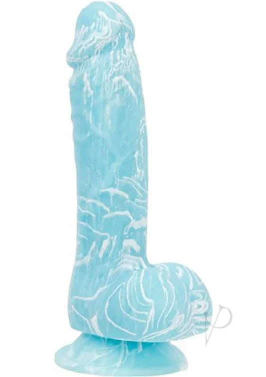 AddictionToyCollectionLukeSiliconeGlowInTheDarkDildowithBalls