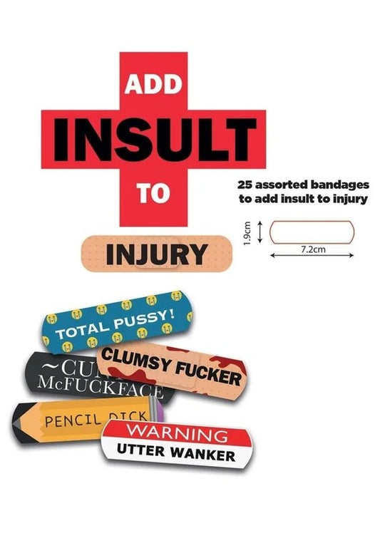 AddInsulttoInjuryBandages