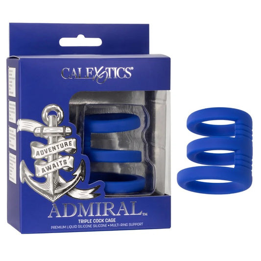 Admiral–TripleCockCage(Blue)