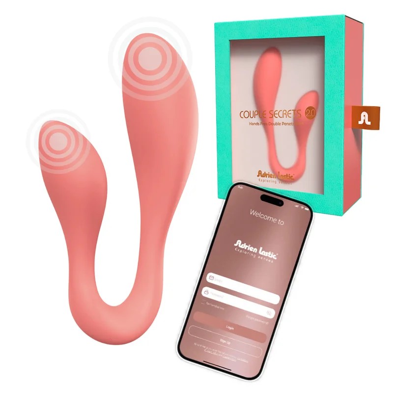 AdrienLastic–CoupleSecrets2.0AppEnabledDualPenetrator(Orange)