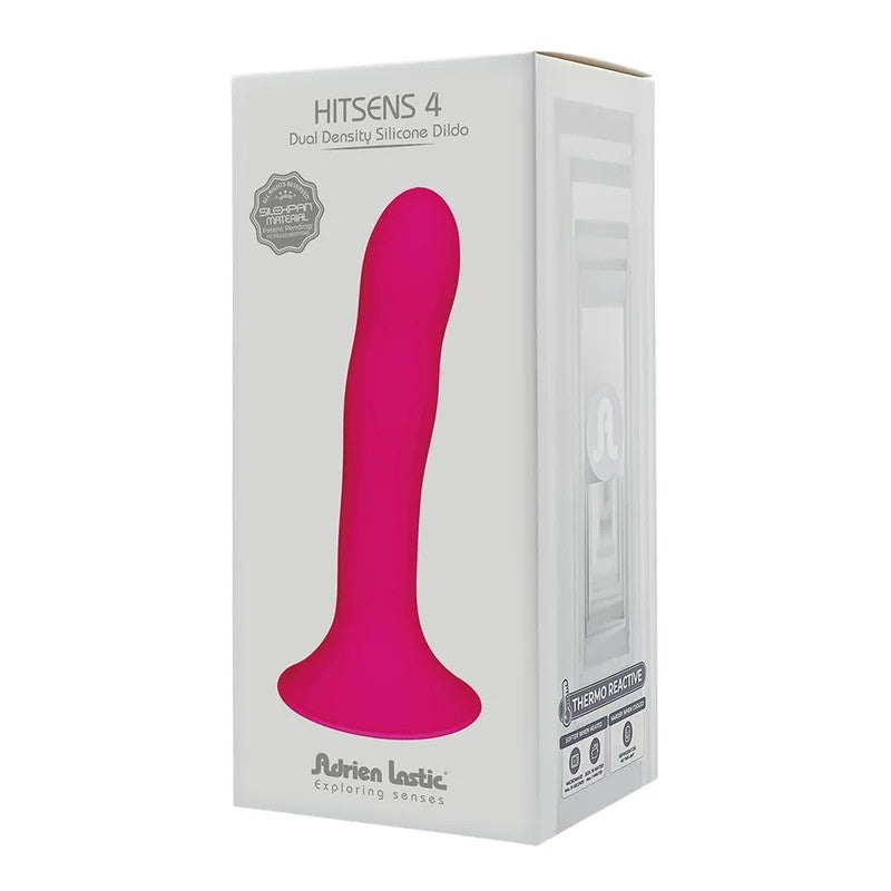 AdrienLastic–DualDensitySilexpan7″SiliconeDildo(HotPink)