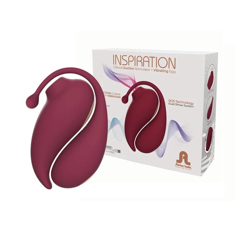 AdrienLastic–InspirationClitoralSuctionStimulator+VibratingEgg.