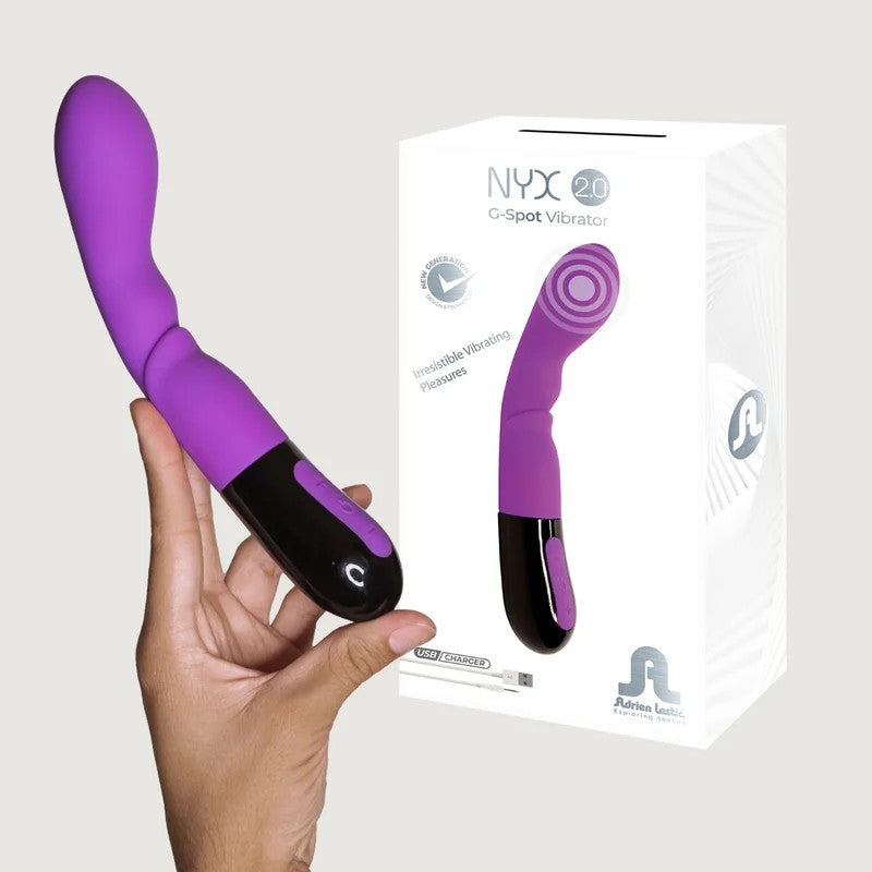 AdrienLastic–“NYX2.0”G-SpotVibrator(Purple)