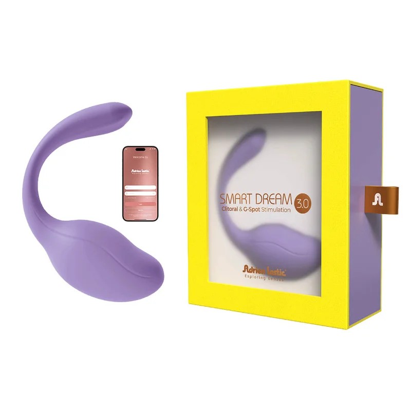 AdrienLastic–SmartDream3.0AppEnabledClitoral&G-SpotDualStimulator(Purple)