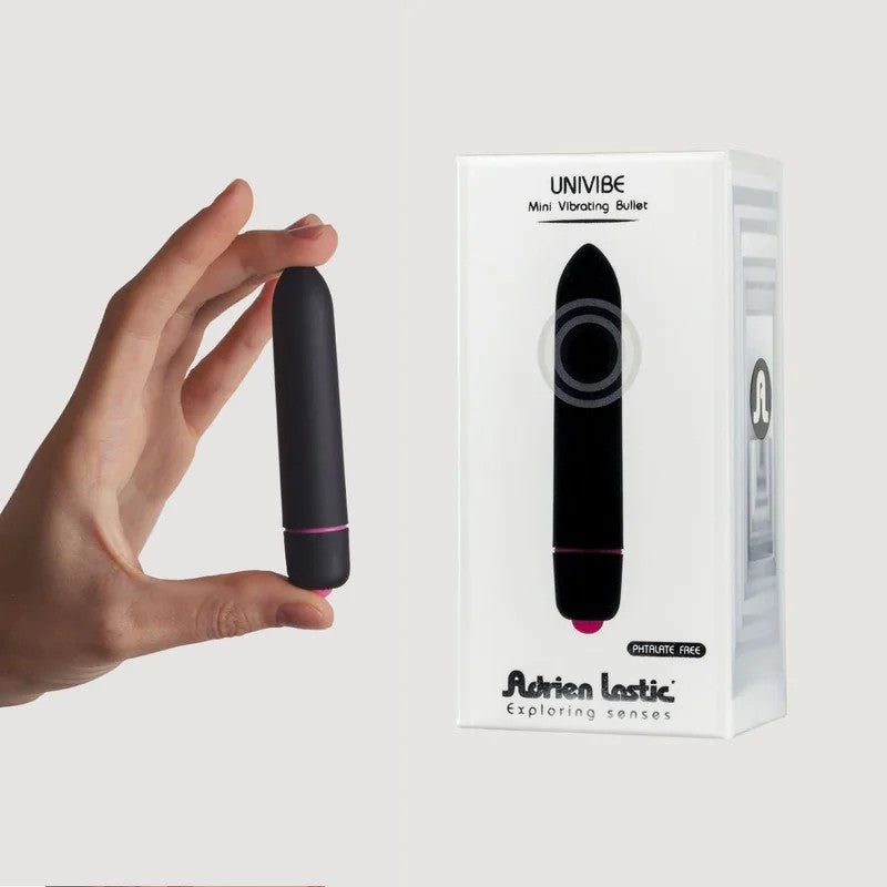AdrienLastic–UnivibeMiniVibratingBullet(Black)