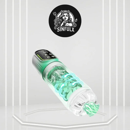 AeroGlide4-in-1MaleMasturbatorwithPump,Vibration&Thrust