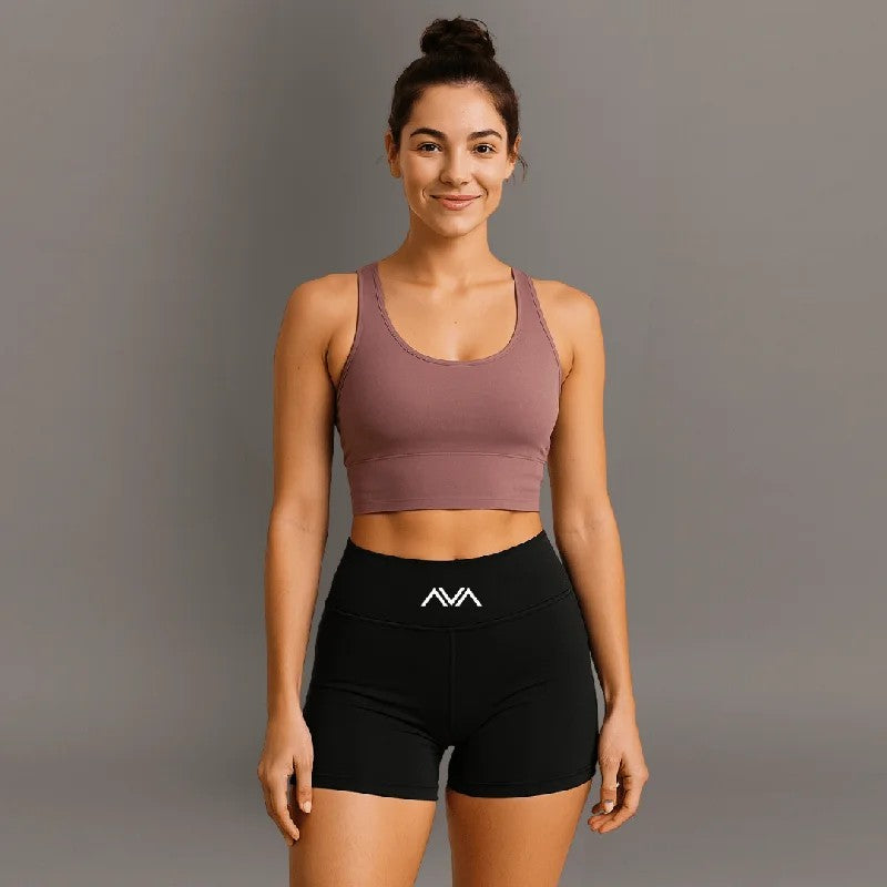 AEYogaPerformanceShortsforWomen–Black