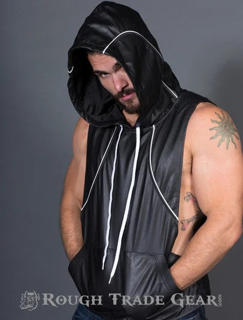 AirMuscleLeatherHoodie–RoughTradeGear