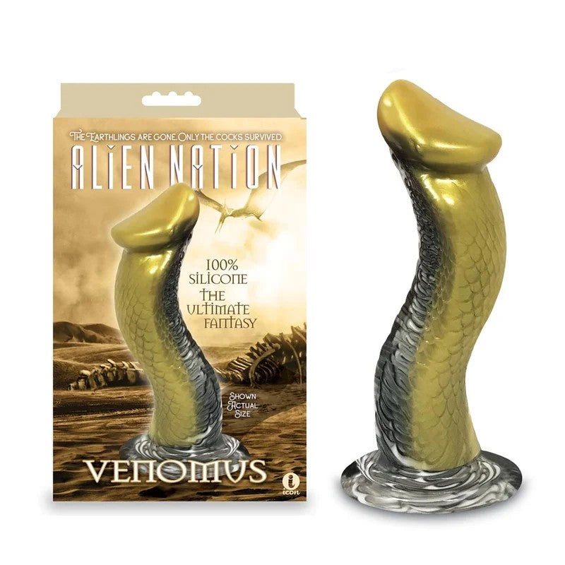 AlienNationVenomusSiliconeCreatureDildo9Inch
