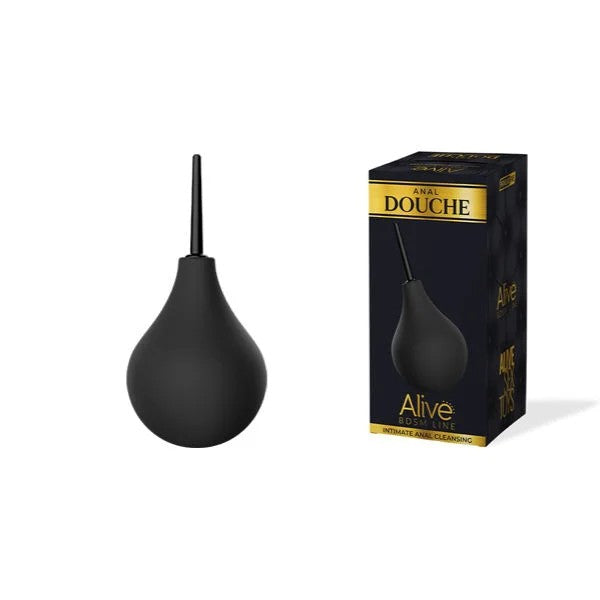 Alive–AnalDouche160ml–Medium(Black)