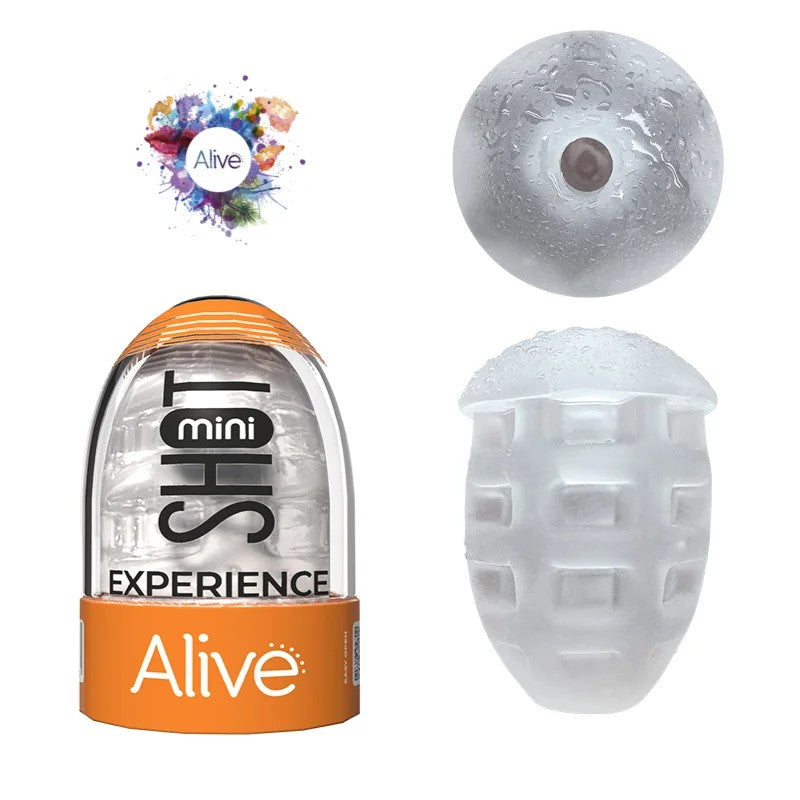 Alive–ExperienceMiniShotMasturbator(FrostClear)