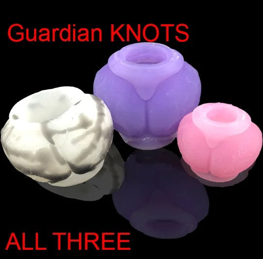 AllThreeGuardianKnotsRing–SexToyforCouplesandMen–DildoEnhancer–Mature