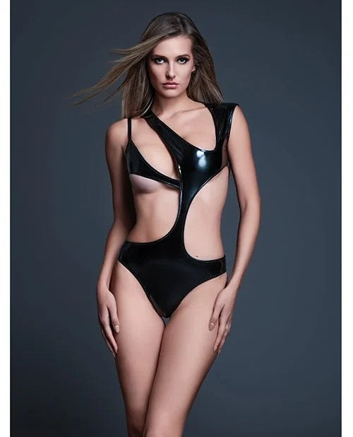 AllureRisqueLoverLatexLookVinylPeek-A-BooTeddy–BlackLG