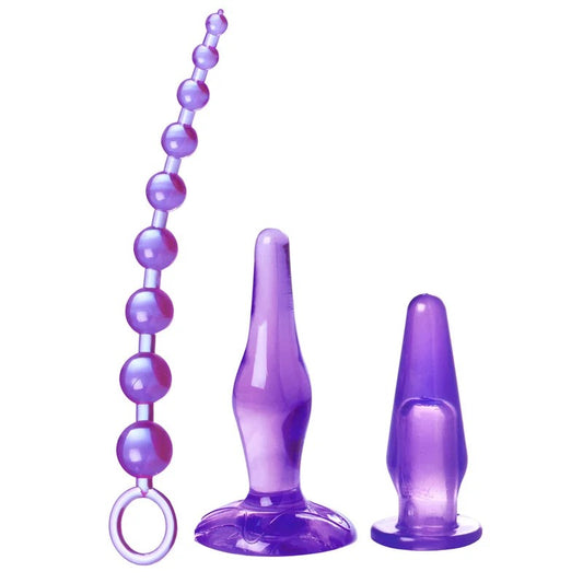 AmethystAdventure3PieceAnalToyKit