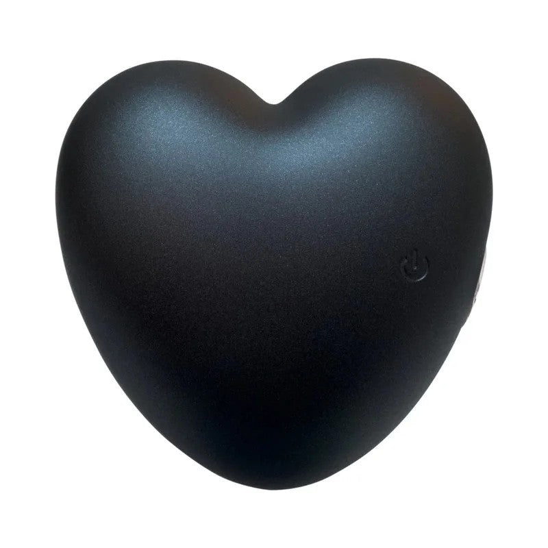 AmoreSiliconeVibratingHeart–Black