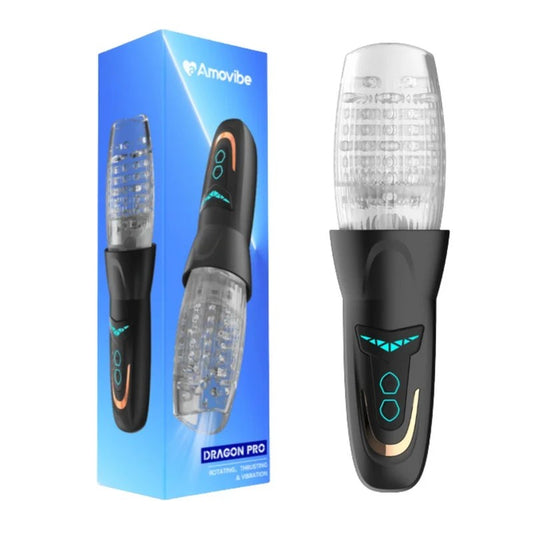 AmoVibe–DragonPro|Rotating&ThrustingMasturbator