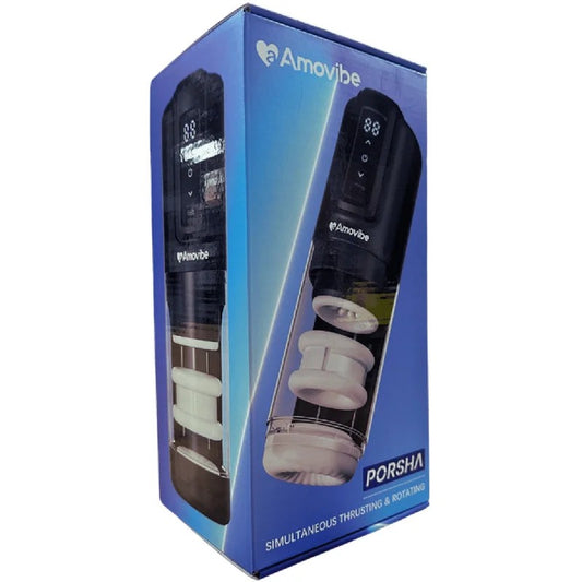 AmoVibe–Porsha|AutomaticMasturbatorwithRubbing,Vibration&HeatingLevels