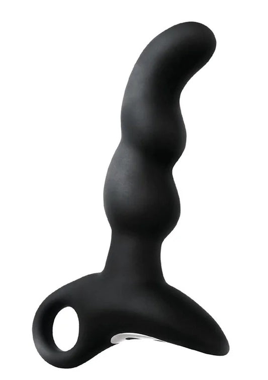 Anal-EseCollectionRechargeableVibratingSiliconeAlphaPlug#4