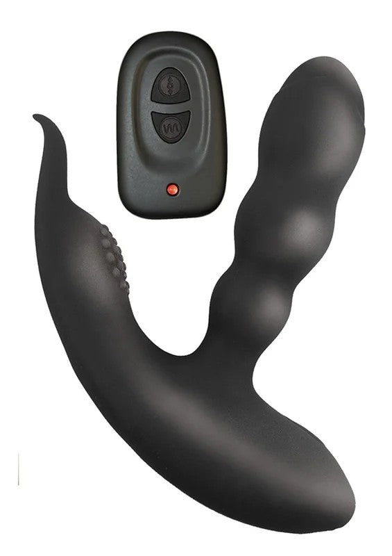 Anal-EseCollectionRechargeableSiliconeP-SpotProstateStimulatorwithRemoteControl