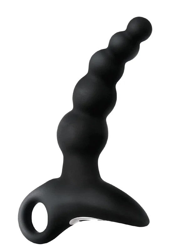 Anal-EseCollectionRechargeableVibratingSiliconeAlphaPlug#2