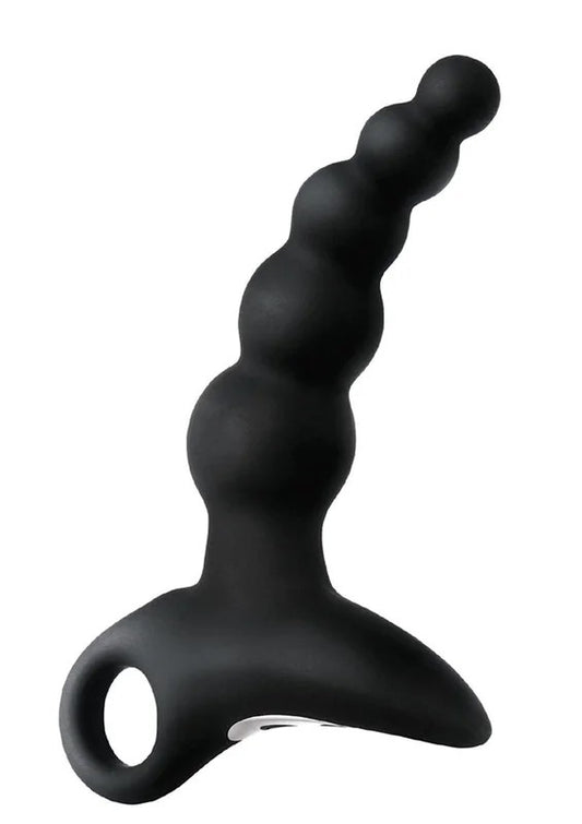 Anal-EseCollectionRechargeableVibratingSiliconeAlphaPlug#2