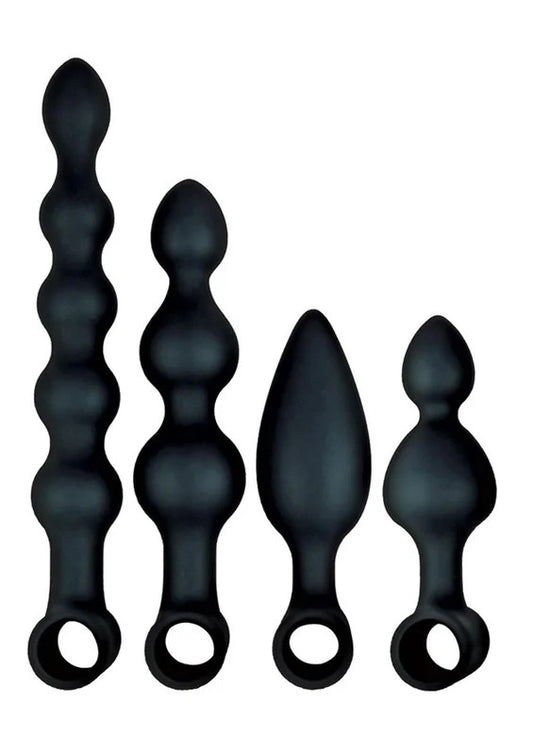 Anal-EseCollectionSiliconeRechargeableVibratingAnalFantasyKit