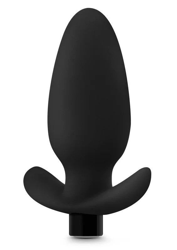 AnalAdventurePlatinumSiliconeVibratingSaddlePlug