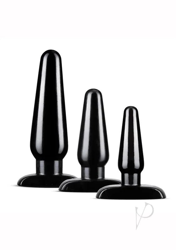 AnalAdventuresBasicButtPlugKit3Sizes