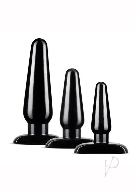 AnalAdventuresBasicButtPlugKit3Sizes