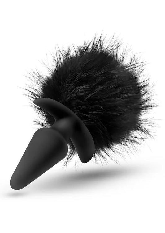AnalAdventuresPlatinumRabbitTailAnalPlug