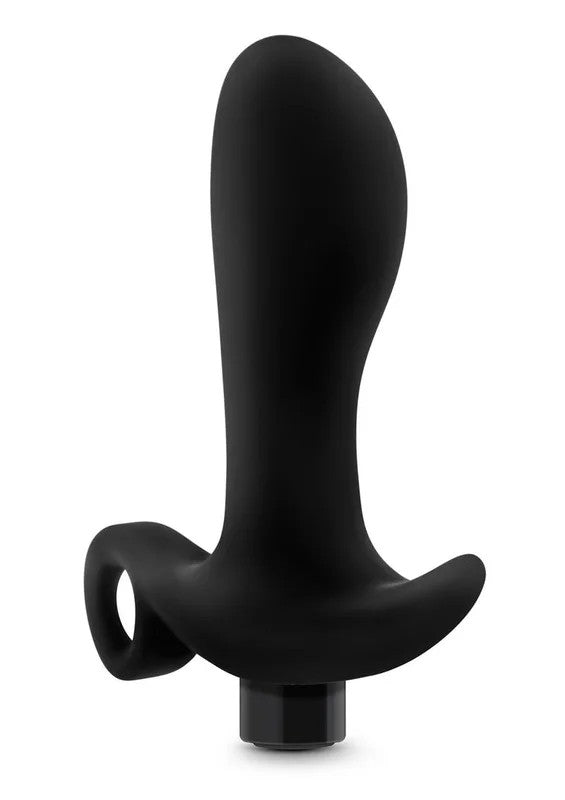 AnalAdventuresPlatinumSiliconeRechargeableVibratingProstateMassager01