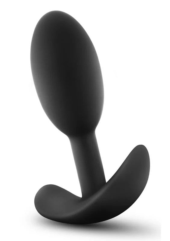 AnalAdventuresPlatinumSiliconeVibratingSlimAnalPlug