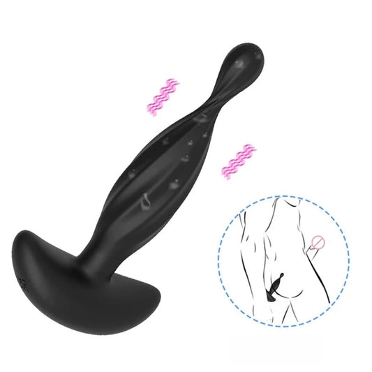 AnalPlugVibratorMaleProstateMassagerG-spotMasturbator