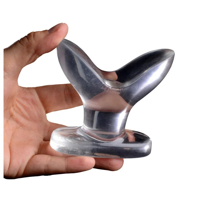 AnchoredClearAnalPlug