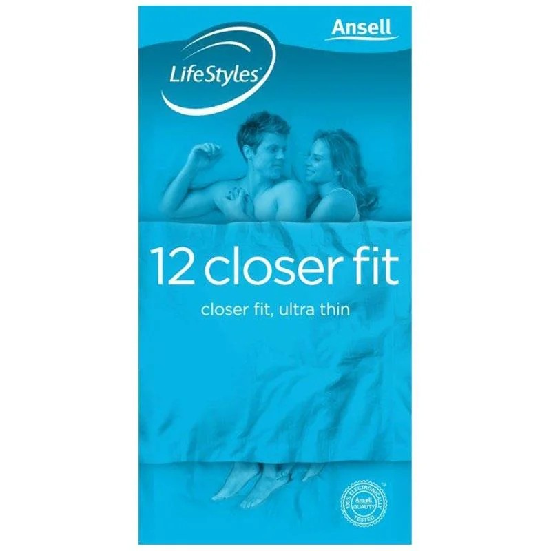 Ansell–LifestylesCloserFitCondoms(12pk)