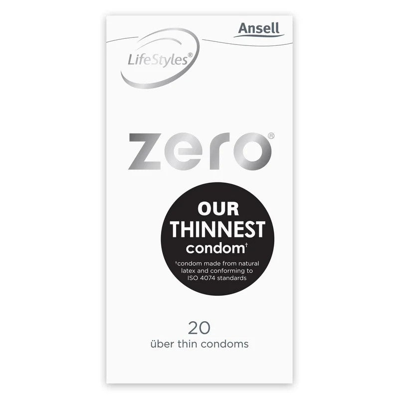 Ansell–LifestylesZeroUber-ThinCondoms(20pk)