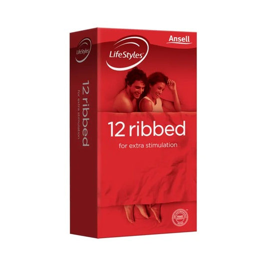 AnsellLifestyles–RibbedCondoms(12pk)