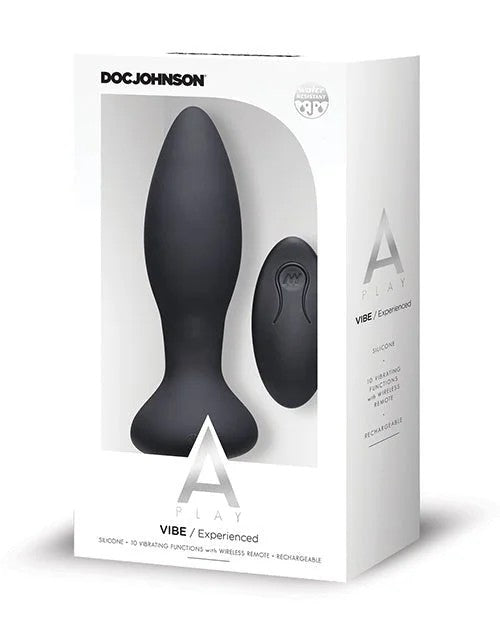 APlayRechargeableSiliconeExperiencedAnalPlugW/remote